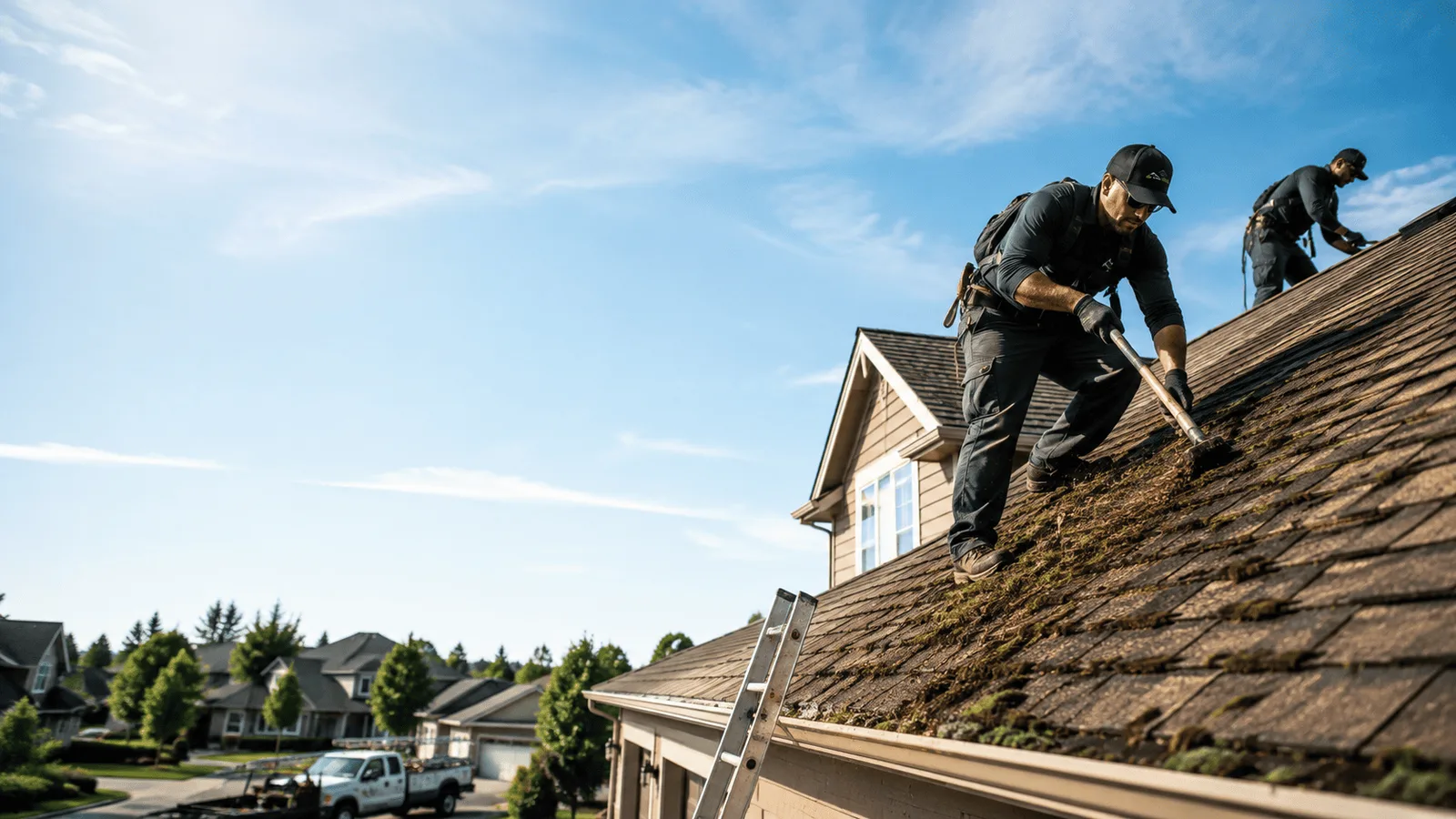 Roof Moss Removal in Emden, MO near me
